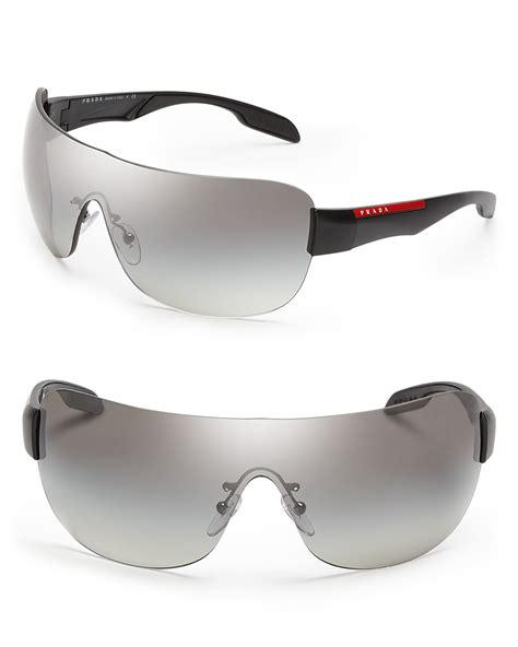 prada sport sps09u sunglasses|Prada Sport Shield Gradient Sunglasses .